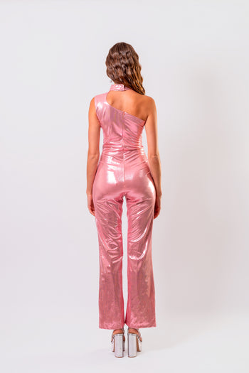 Luv Queen Jumpsuit Rose